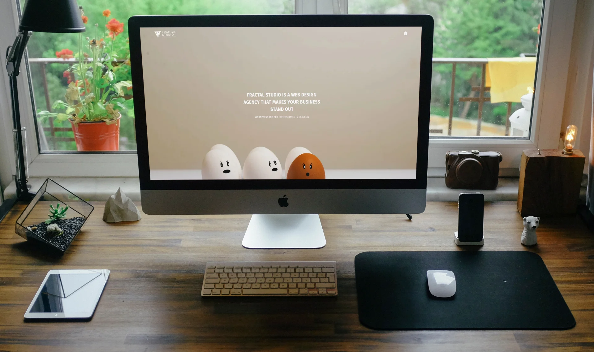 web design fractal studio